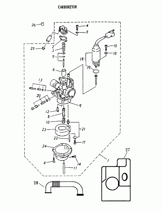  - Carburetor 166a-06