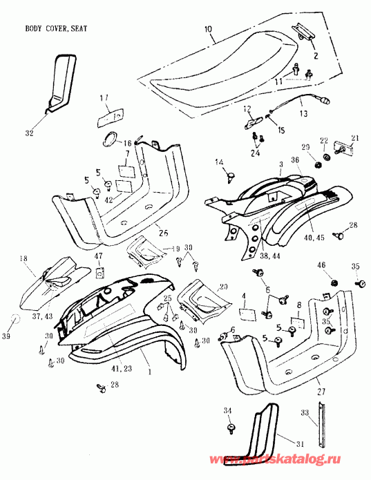 Bombardier Mini DS 50 2-strokes, 2003 -  ,  166a-15