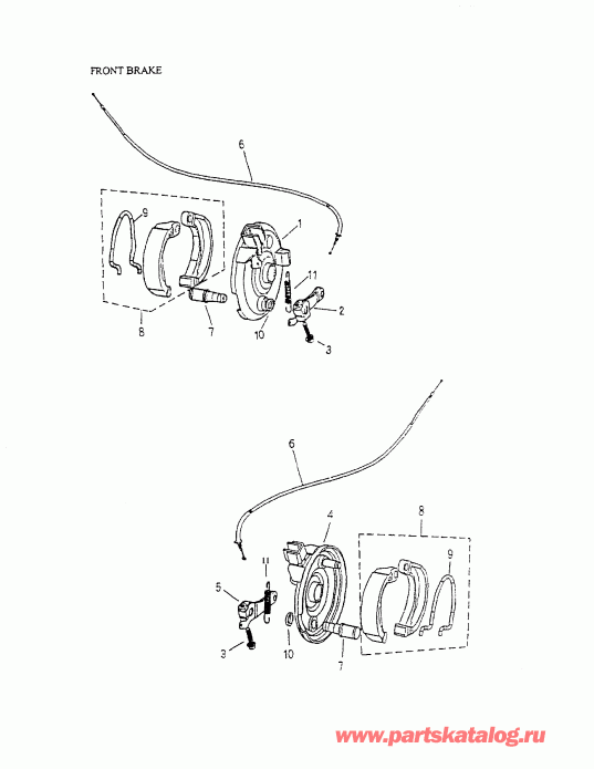 Mini DS 90 4-strokes, 2003 - Front ������ 172a-22
