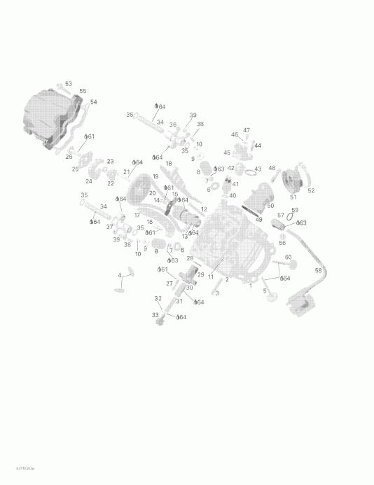 ���������� Bombardier Outlander 400, 2003 ������ - Cylinder Head