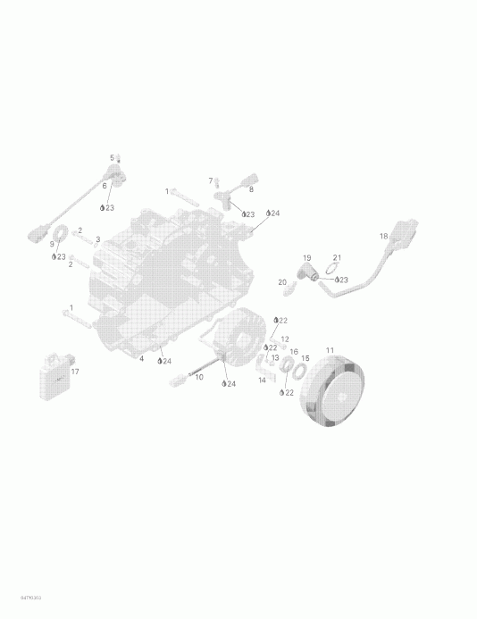 BRP  Outlander 400, 2003 - Magneto