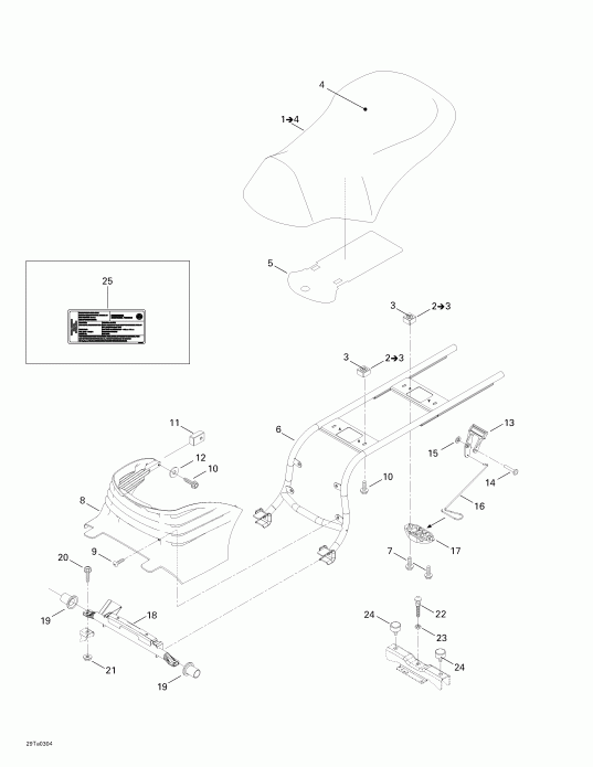   Traxter Autoshift Std, 2003  - Seat