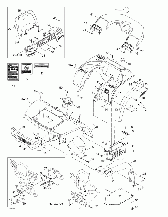 ATV BRP Traxter Autoshift XT, 2003 - ������ � ����������