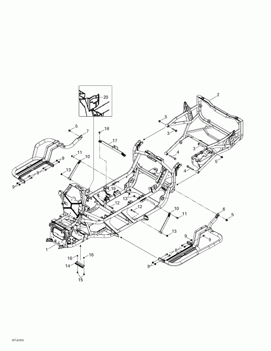 ATV BRP  Traxter Max, 2003 - 
