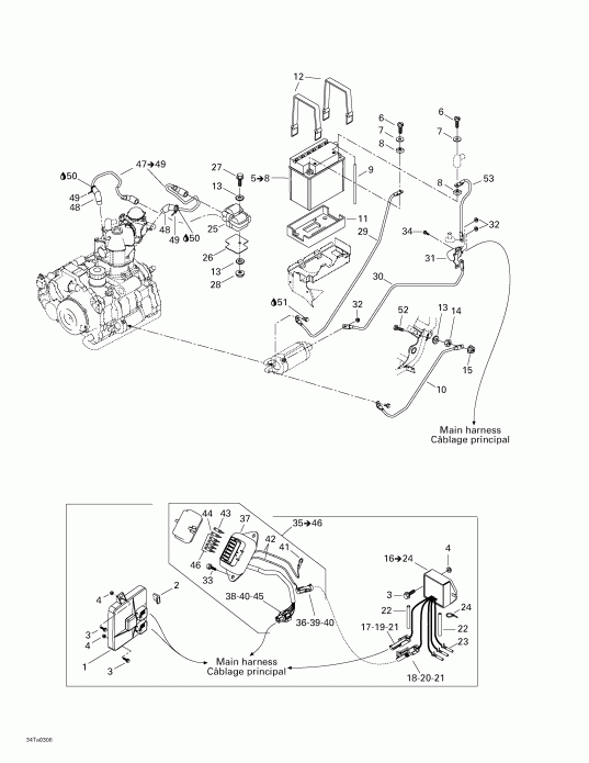Traxter Max, 2003 - Battery   