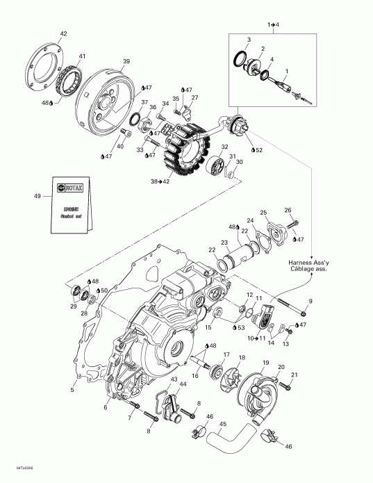 ����������  ������ Traxter XL, 7571, 2003 - Ignition � ������� �����