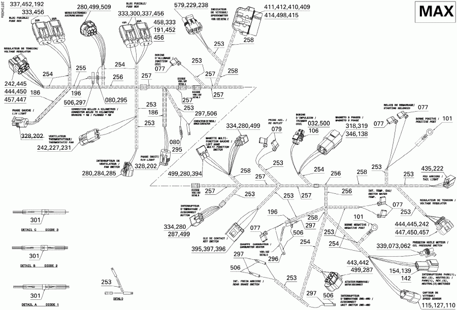    Outlander MAX 400, 2004 - Electrical Harness