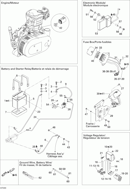 Bombardier Quest MAX, 2004  - Battery   