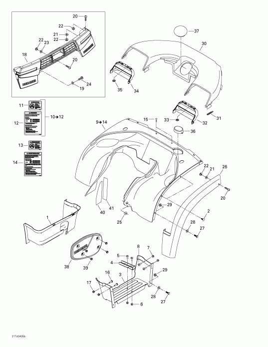  - Body And Accessories, Rear View