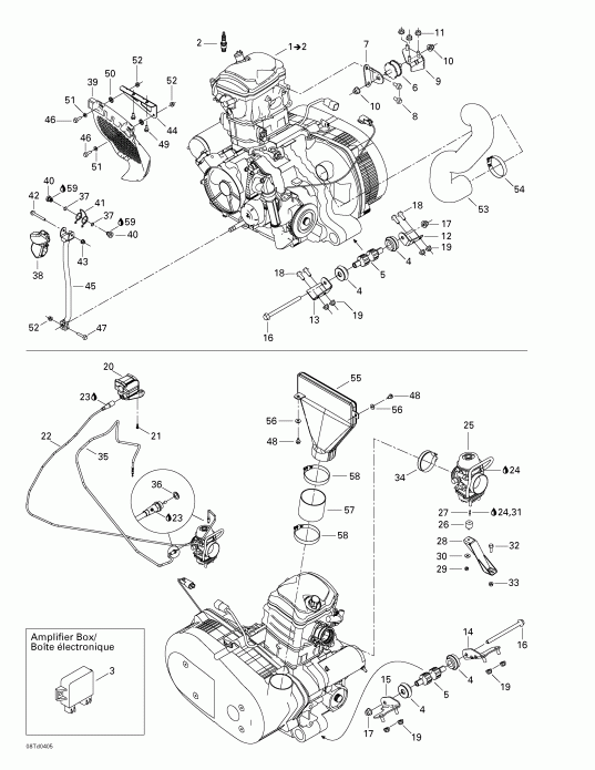  BRP - Engine And Engine Support
