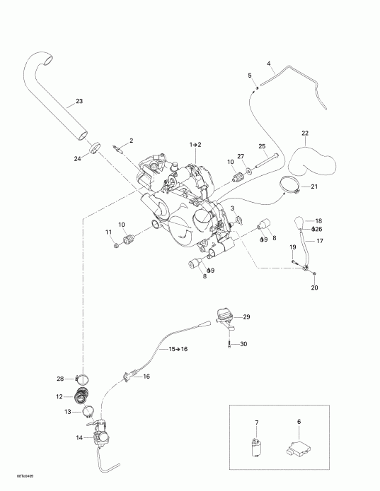 BRP ����������� Rally 175, 2004 - Engine