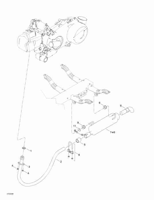 Rally 175, 2004 ������ - Exhaust System