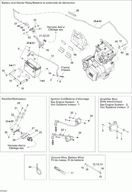  Bombardier DS 650/DS 650 X, 2005  - Electrical System 1