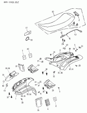 09-  ,  (09- Body Cover, Seat)