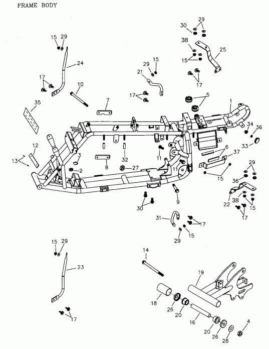  BRP - Frame And Body