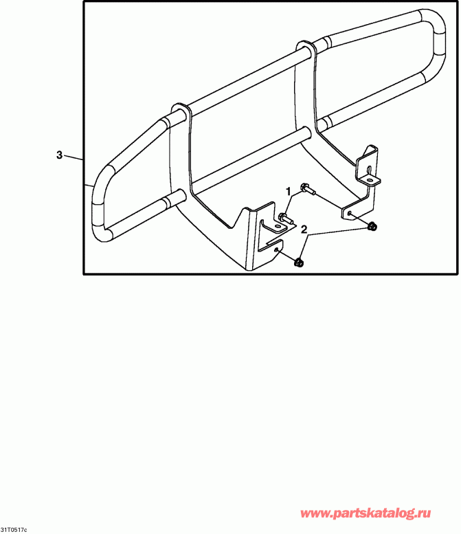 ATV  Sarasota 1000, 2005 - Optional Front Bumper