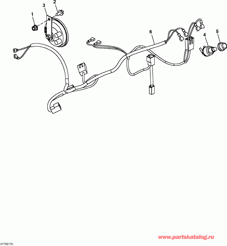 Sarasota 1000, 2005 - Electrical Accessories, Horn