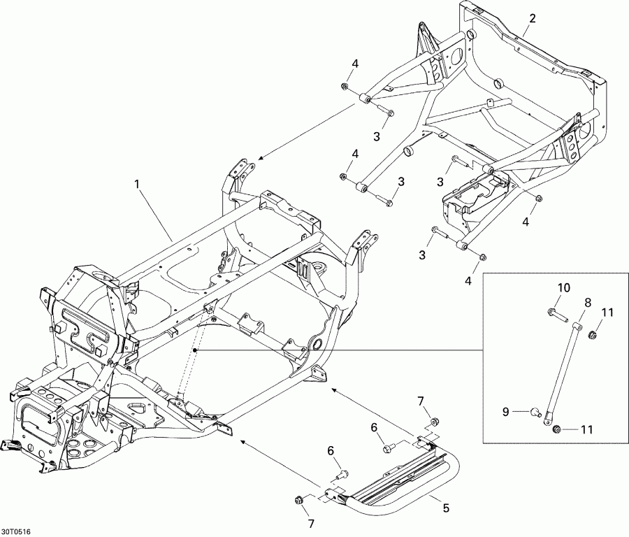 Traxter CVT (500, 650, 650 XT), 2005 - 