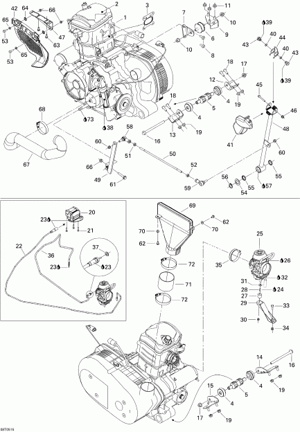  Bombardier  Traxter Max CVT 650, 2005 -    Sport