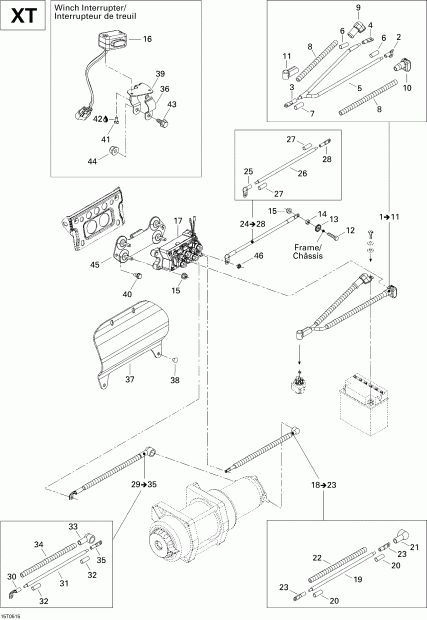  - Winch, Electrical Xt