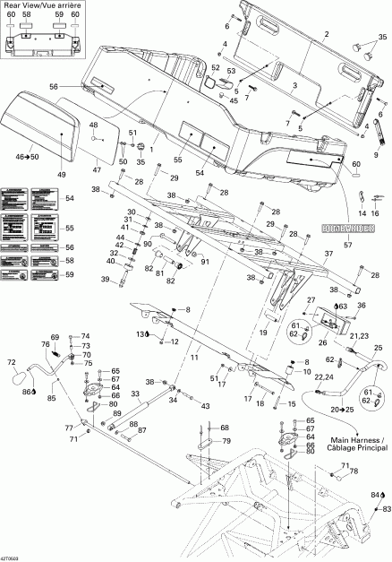    Traxter XL, 2005 - Rear Cargo Box