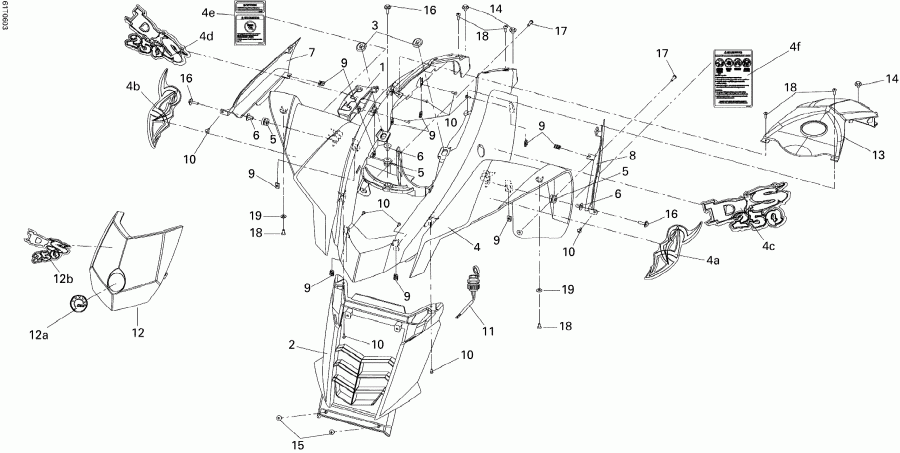  BRP - Front Fender
