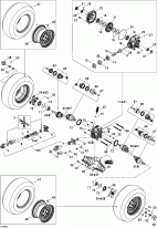 08- Drive System, Rear Xt (08- Drive System, Rear Xt)