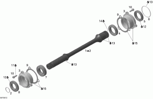 08-    ( To  Number M6377191) (08- Drive Shaft (up To Engine Number M6377191))