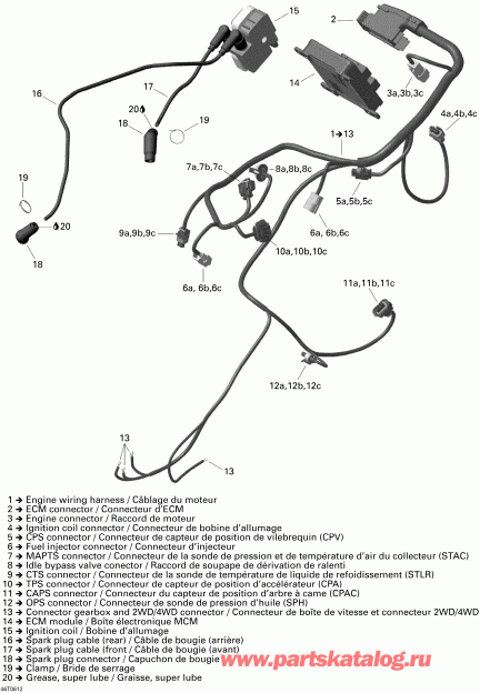 ���������� BRP - Engine Harness