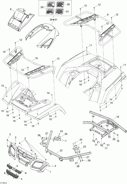 ������������ BRP ����������� Outlander 800 XT 4 X 4, 2006 - ������ � ���������� 2