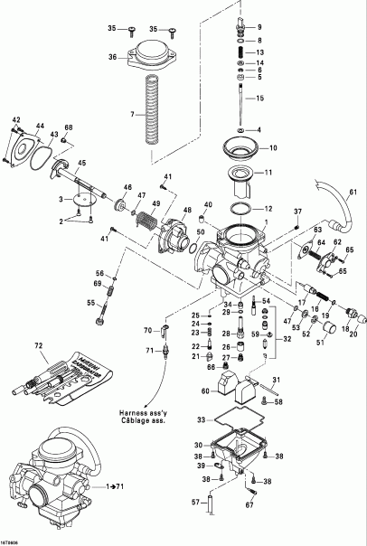    Outlander MAX 400 STD 4 X 4, 2006 - Carburetor