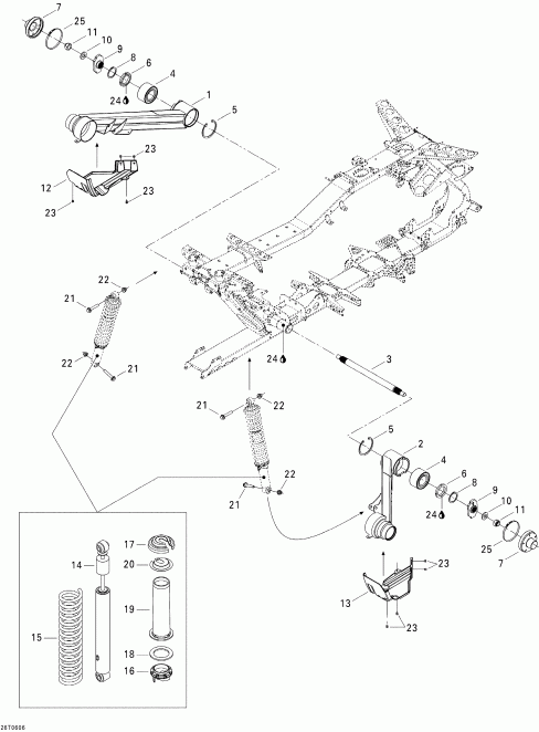 ATV BRP - Rear Suspension