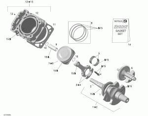 01- ,    (01- Crankshaft, Piston And Cylinder)