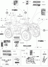 09- , Xt (09- Decals, Xt)