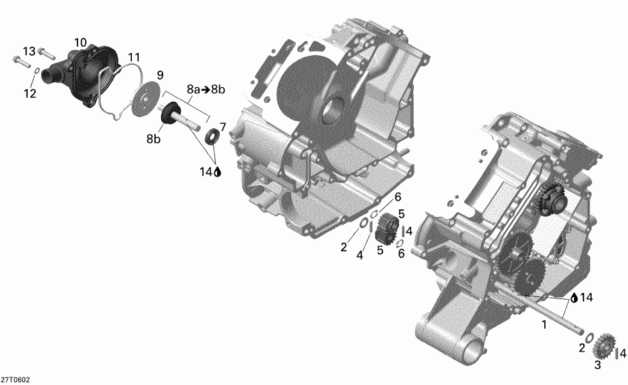   Outlander MAX 800 XT 4 X 4, 2006  - Engine Cooling