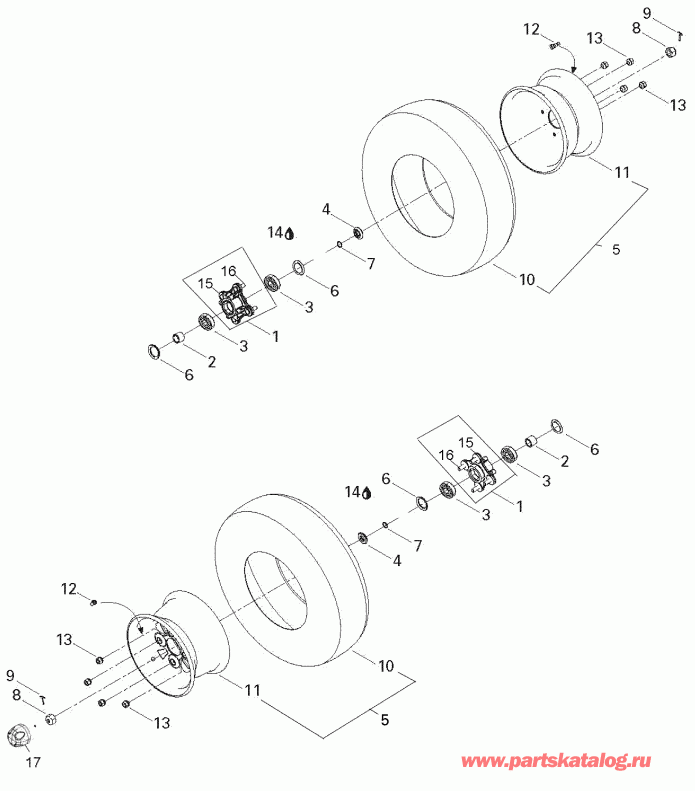 ����������  Rally 175, 2006 - Drive System, Front