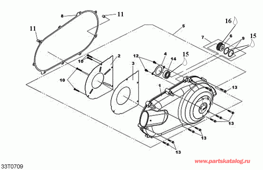  Bombardier DS 250, CE, 2007 - Cvt Cover