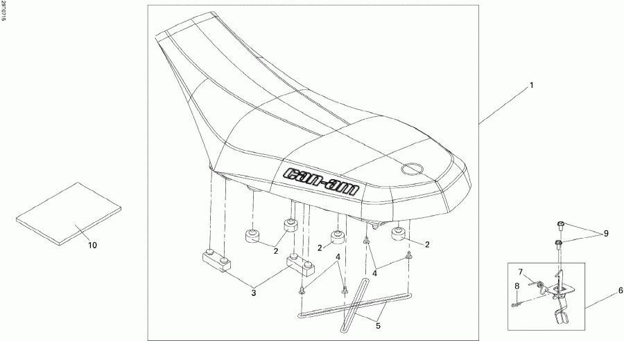 ���������� BRP ����������� DS 250, CE, 2007 - �����