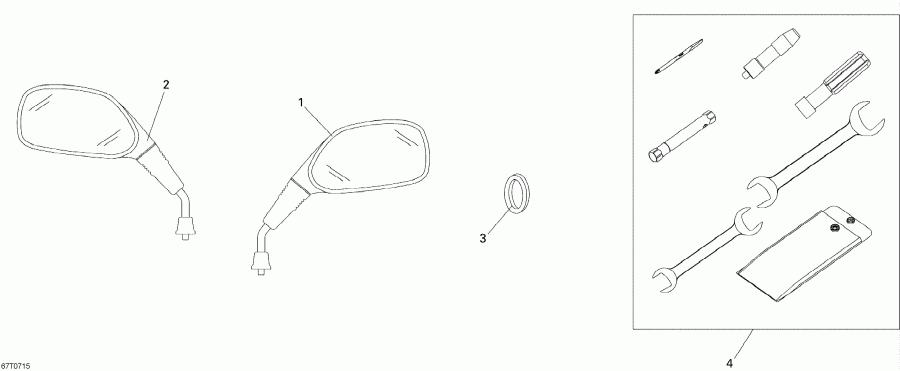 ���������� BRP - Mirrors And Tools