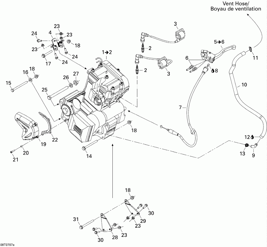 ATV  DS 650 X, 2007 - ��������� 1