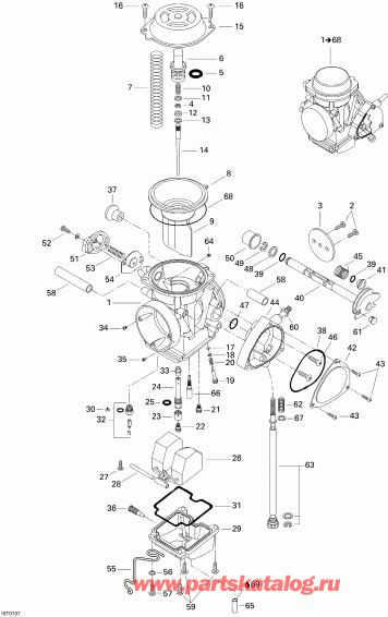 ATV Bombardier DS 650 X, 2007 - ����������