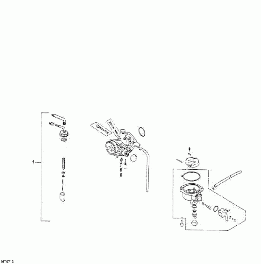   Mini DS 90 4-strokes, 2007 - Carburetor