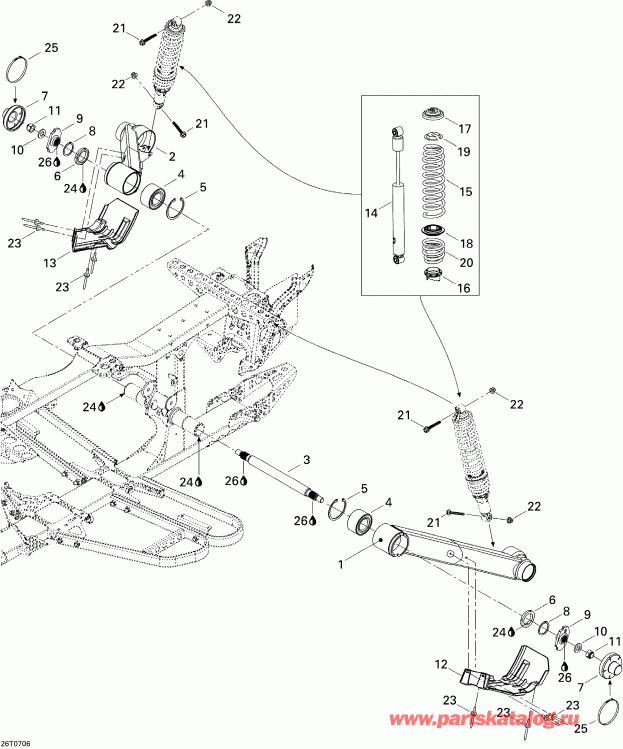 ATV  Outlander 500 STD 4 X 4, 2007  -  