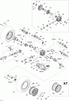 08- Drive System, Rear Xt (08- Drive System, Rear Xt)