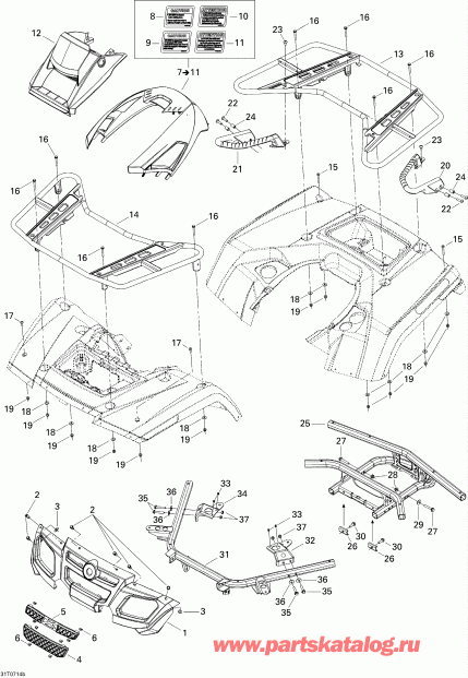 ����������  ������ Outlander MAX 500 STD 4 X 4, 2007 - ������ � ���������� 2