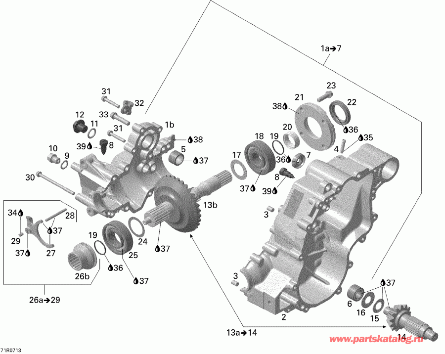 ������������ BRP Outlander MAX 800 LTD 4 X 4, 2007 ������ - �������� Box Output ���