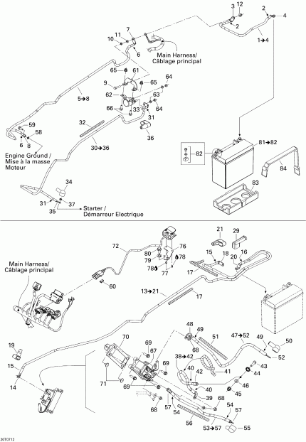 Outlander MAX 800 LTD 4 X 4, 2007  -  System
