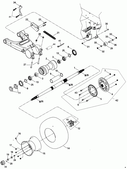 ����������  Rally 175, 2007 - Drive System, Rear ������