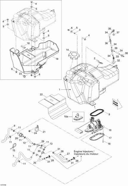 ����������  Renegade 800 EFI, 2007 - Fuel System