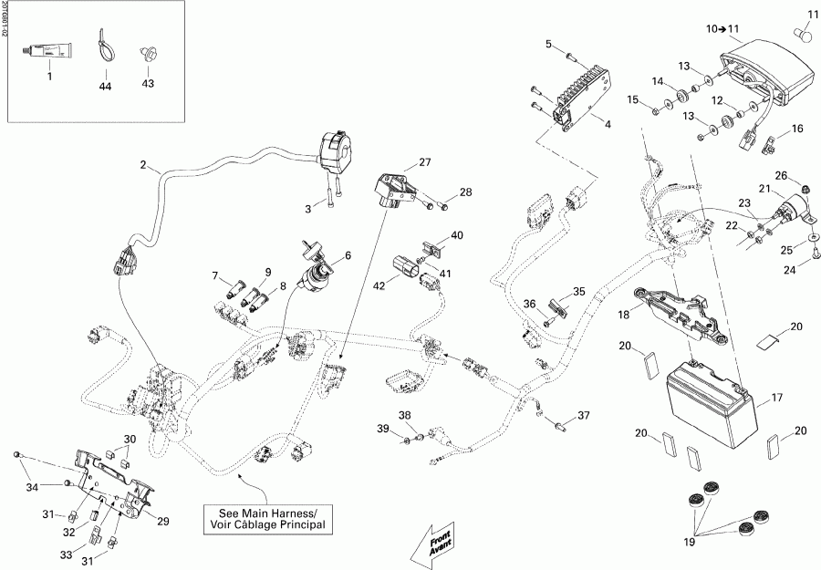 ATV   DS 450, 2008 - Electrical System